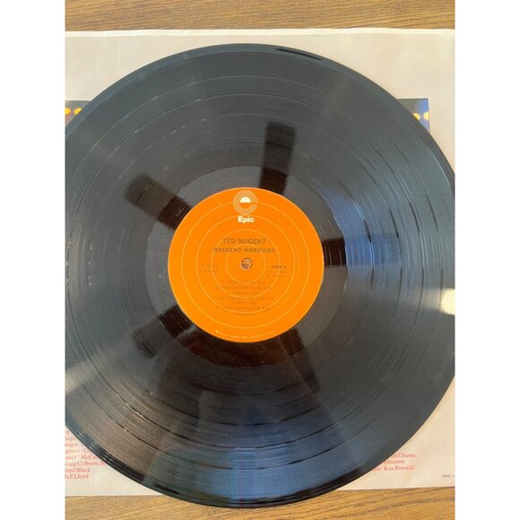 Ted Nugent "Weekend Warriors" Vinyl LP - Rock Out With Your Record Out! BL 35551 - Picture 8 of 8